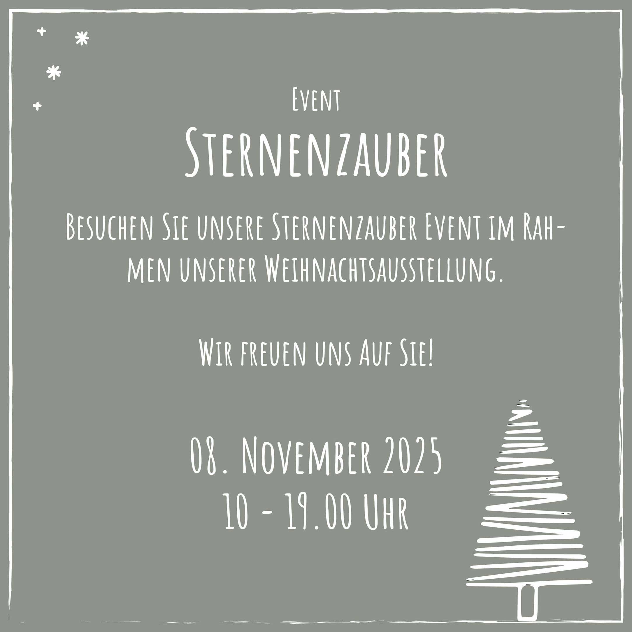 Einladung zur Weihnachtsausstellung